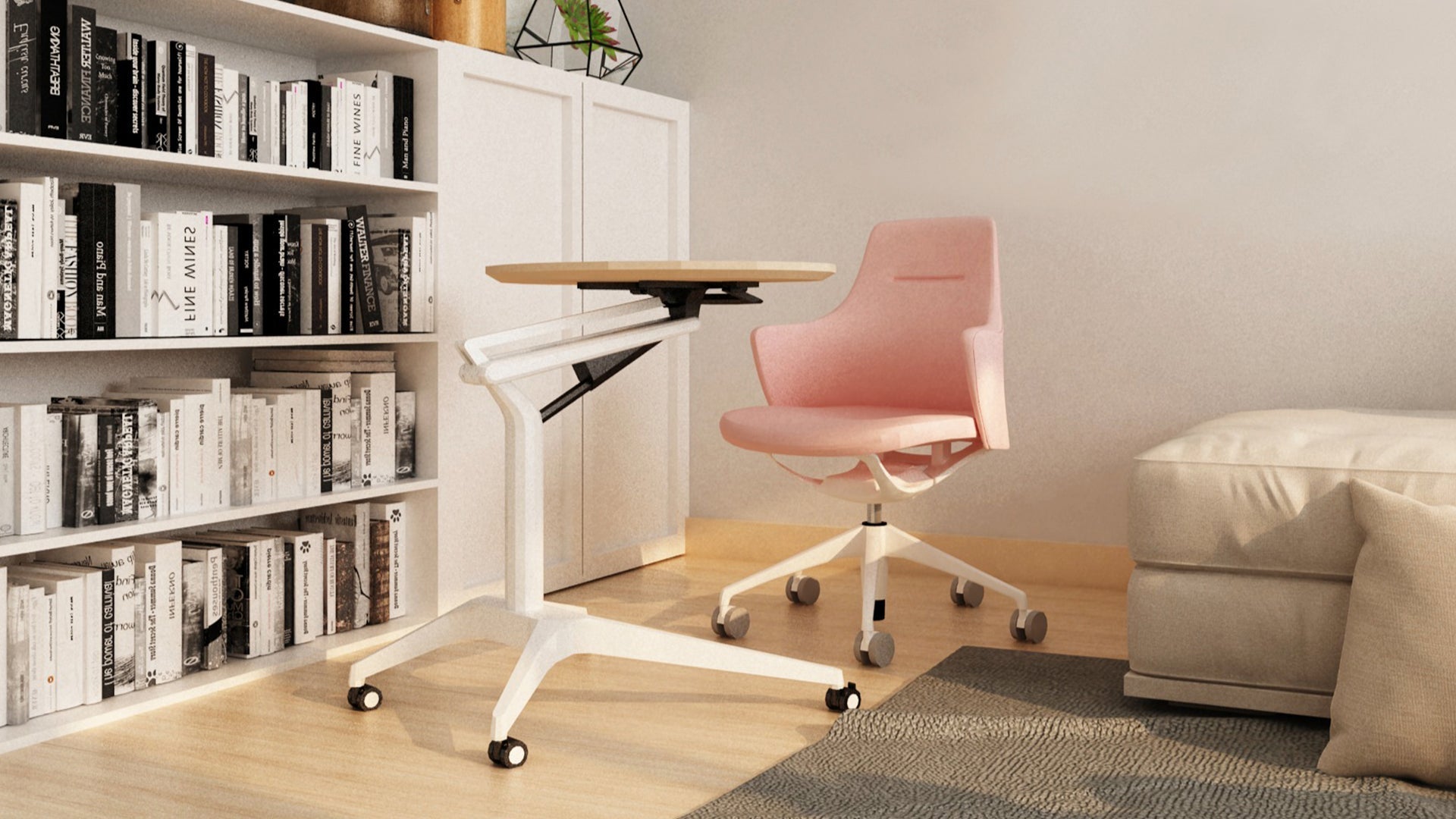Convenient and Portable Table for Home Utilization