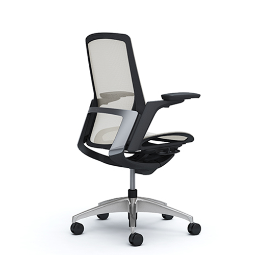 white ergonomic chair