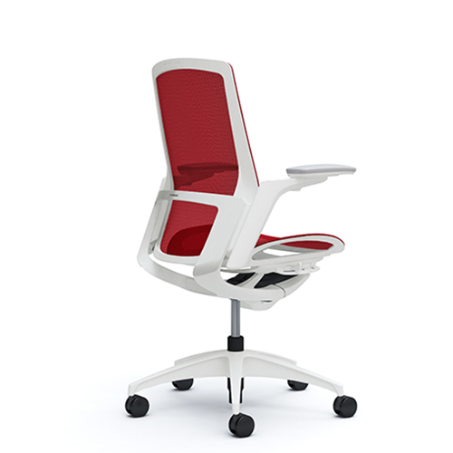 red working chair
