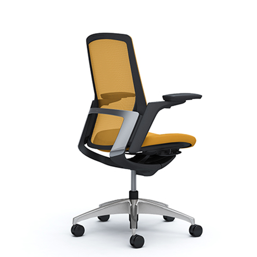 Yellow executive chair