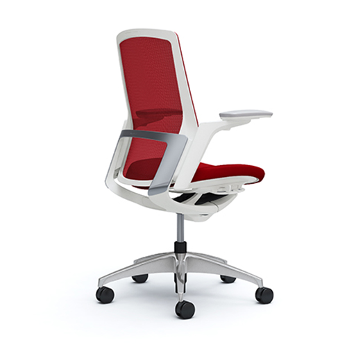 Red Okamura Finora computer chair