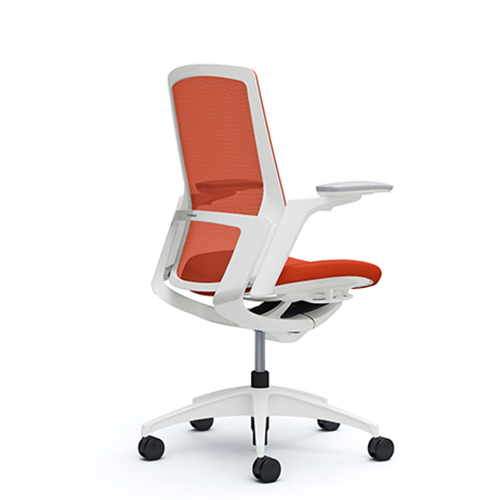 Orange work chair