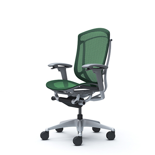 green ergonomic chair