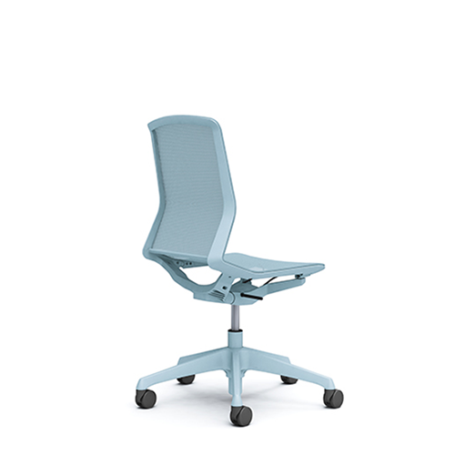 blue working chair