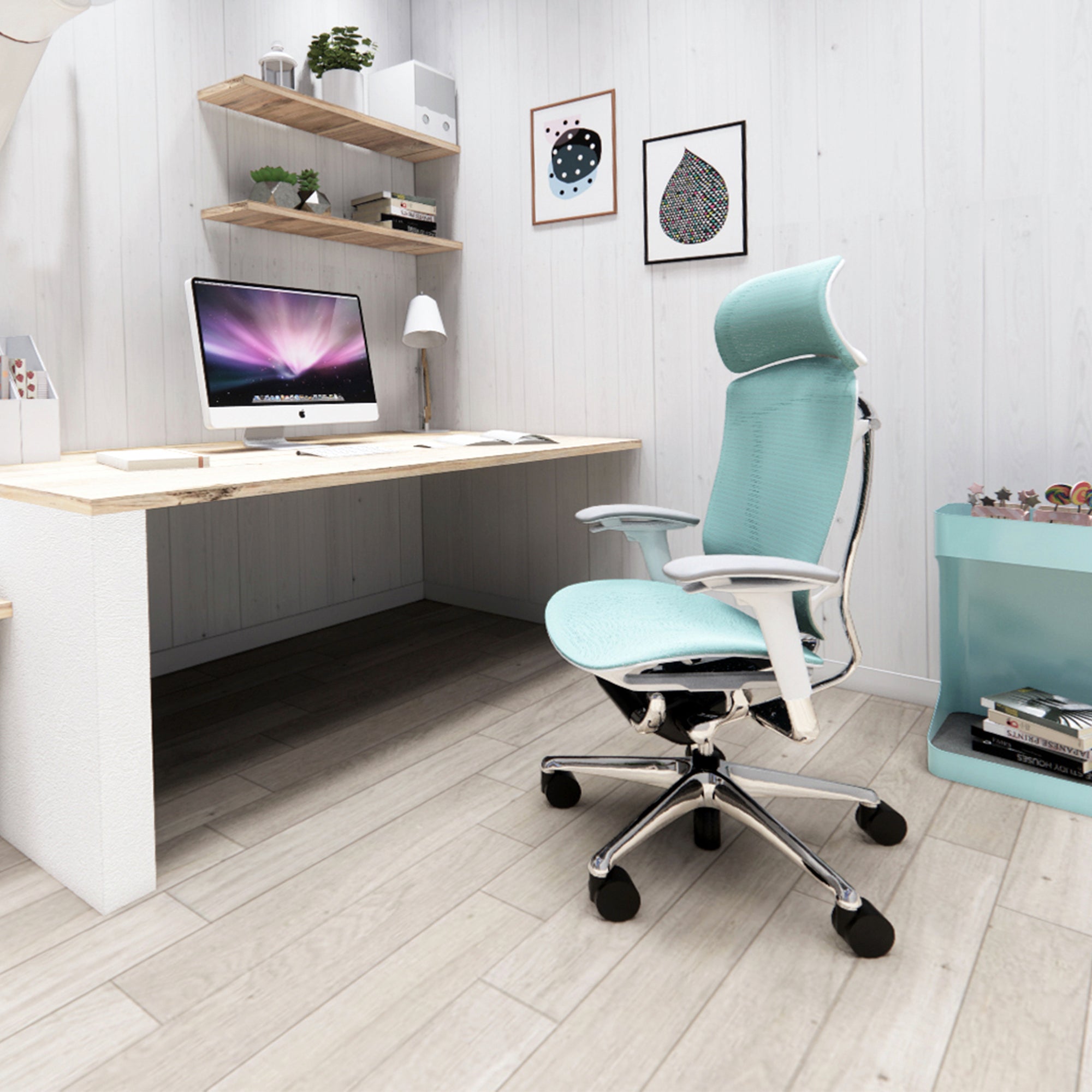 Stylish office chair - an office chair that can provide a sense of beauty and fashion, making the study room more stylish.