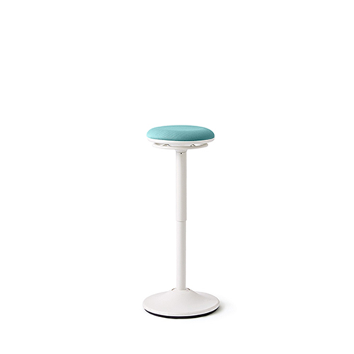 bluewhite high stool