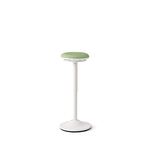 green white high stool